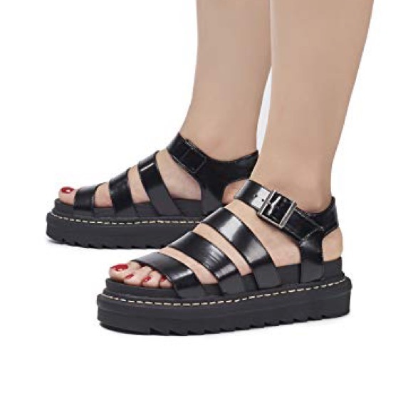 Union Bay | Black Patent Leather Dulce Fisherman Sandal - Picture 3 of 9